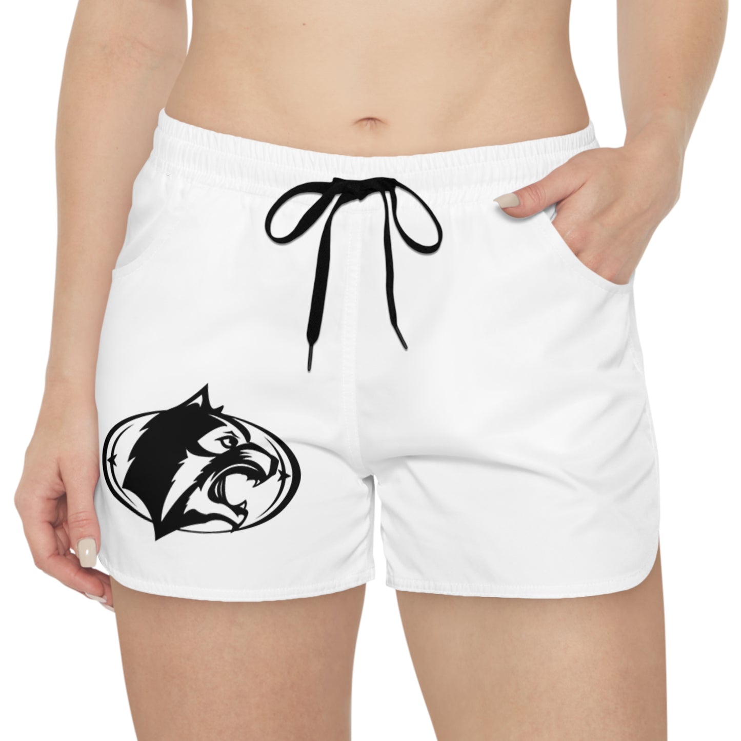 Roseville Raiders Women's Casual White Shorts