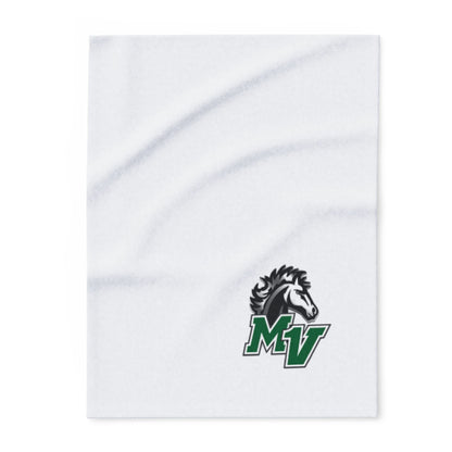 Mounds View Mustangs Arctic Fleece Blanket