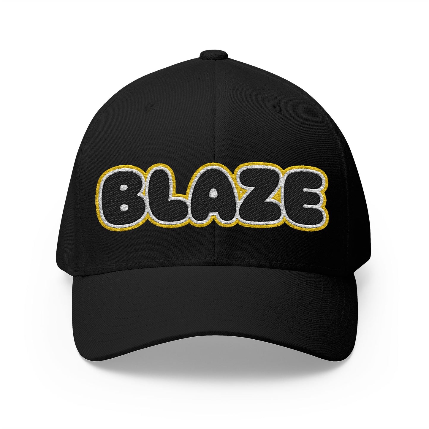 Burnsville Blaze Bubble Logo Embroidered Cap
