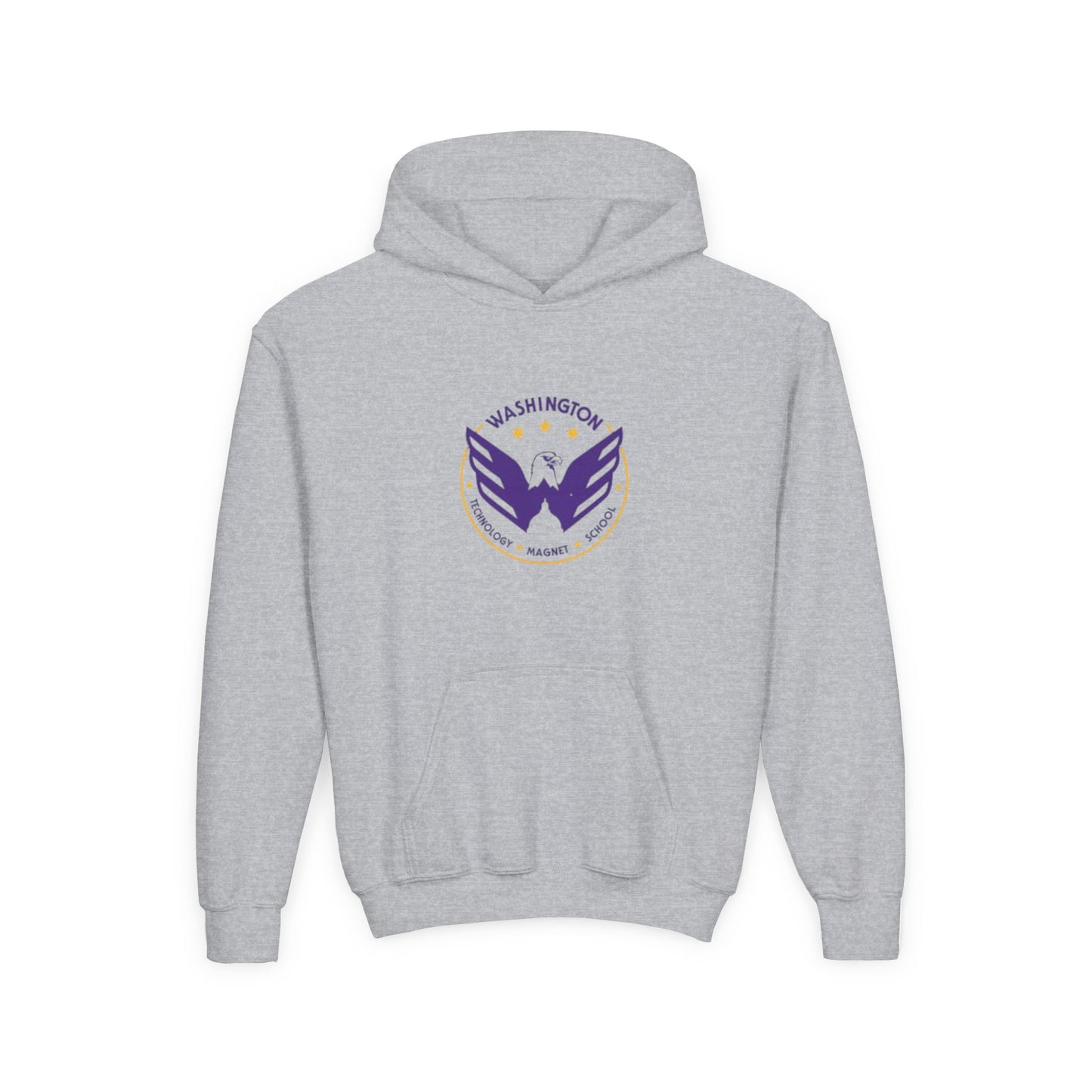 Saint Paul Washington Tech Youth Heavy Blend Hoodie