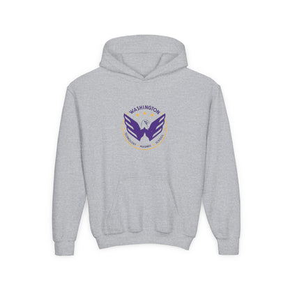 Saint Paul Washington Tech Youth Heavy Blend Hoodie