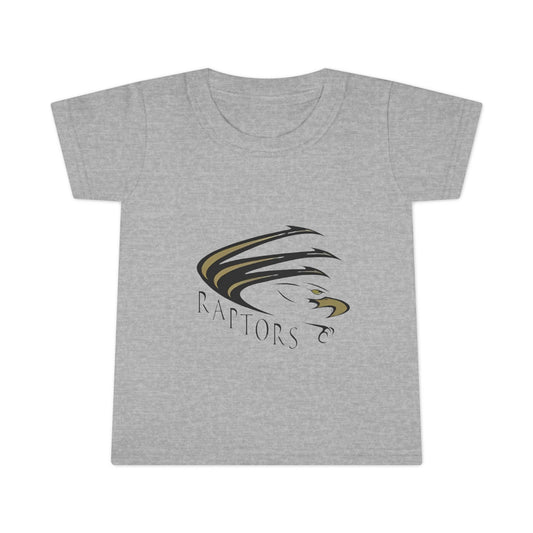 Toddler East Ridge Raptors T-Shirt - Cute Grey Tee for Young Fans