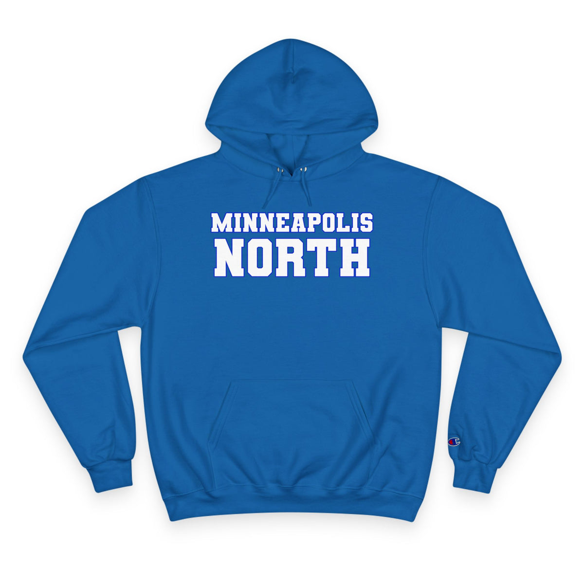 Minneapolis North Champion Hoodie — Retro Collegiate Pullover