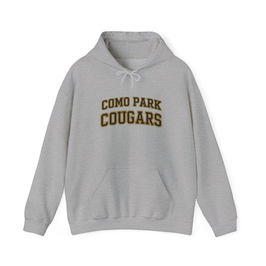 Saint Paul Como Park Cougars Block Hoodie