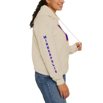 Minneapolis Washburn "W' Hoodie - Sleeve Lettering Pullover