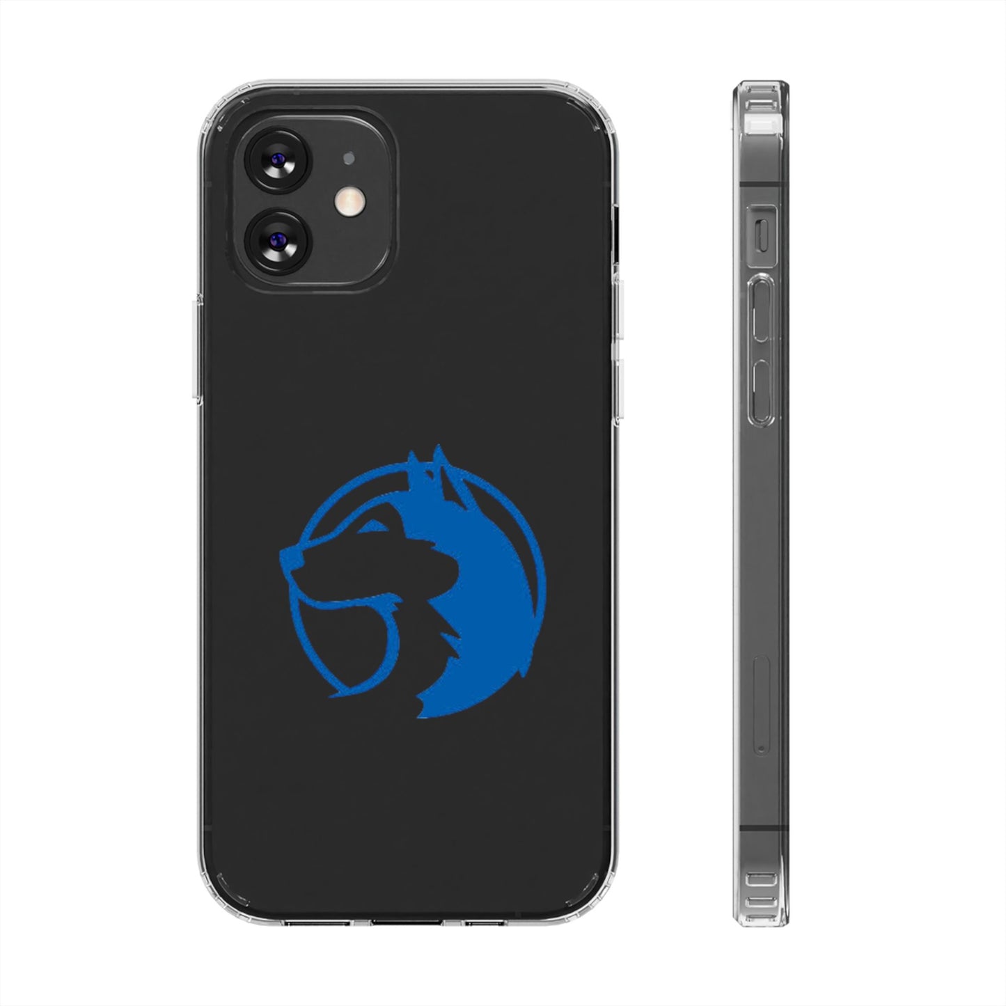 Saint Anthony Huskies Clear Phone Case