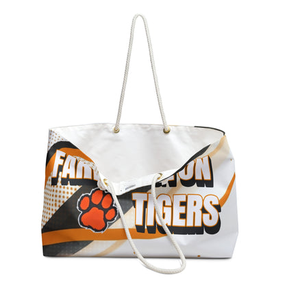 Farmington Tigers Weekender Bag — Sports Team Travel Tote