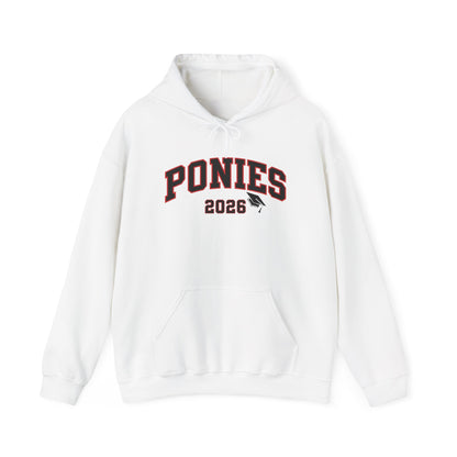 Stillwater Ponies Class of 2026 Block Hoodie