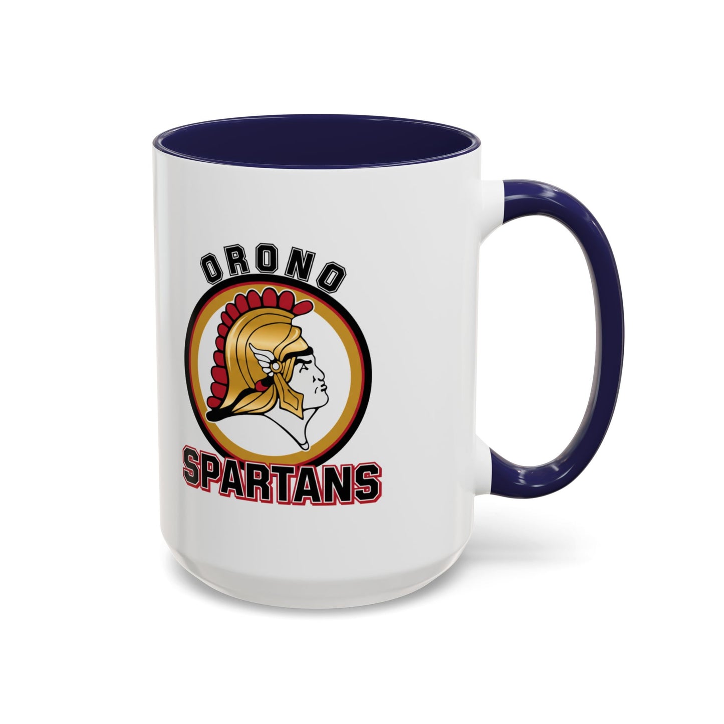 Orono Spartans Accent Coffee Mug - Stylish 15 oz or 11 oz