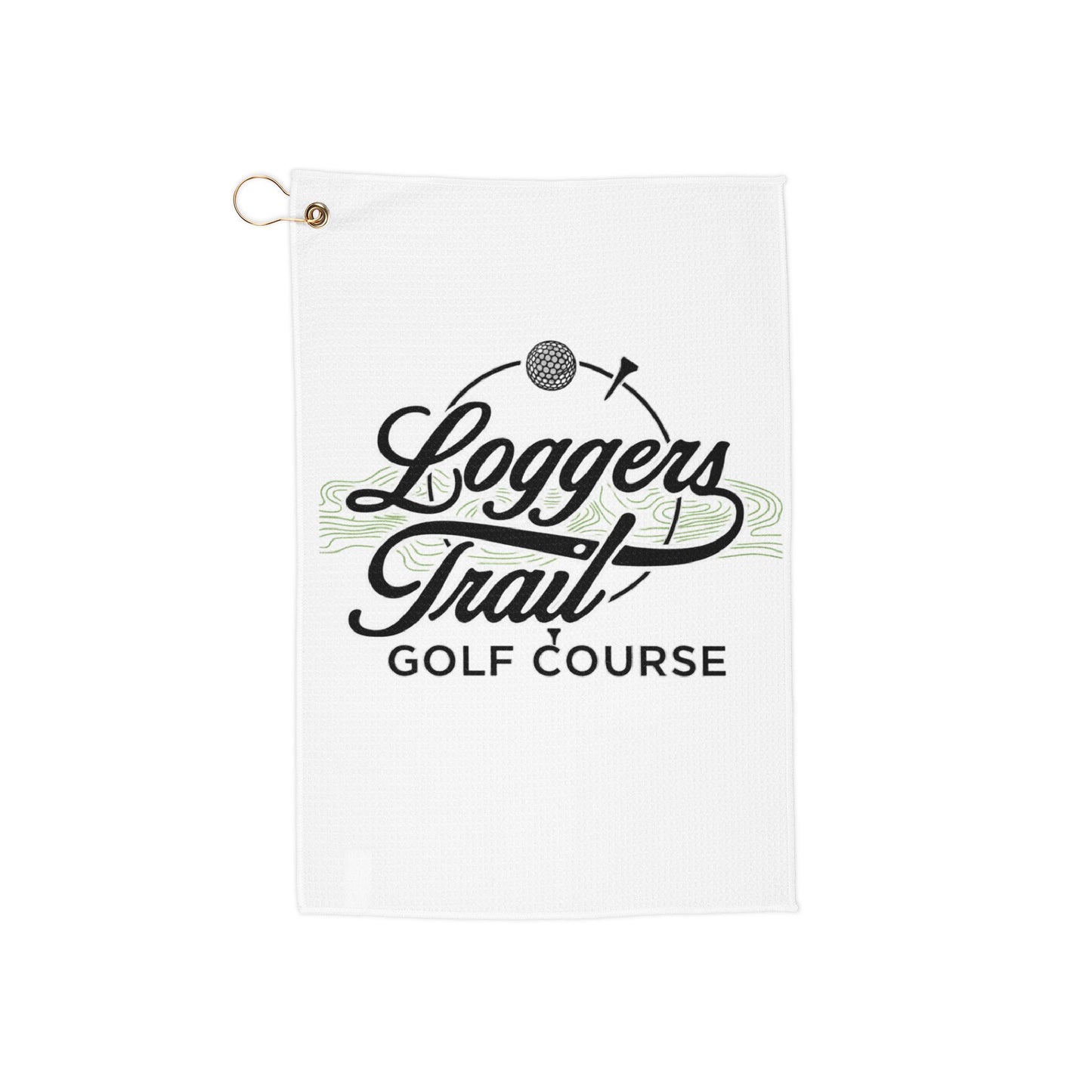 Logger's Trail Golf Towel with Grommet