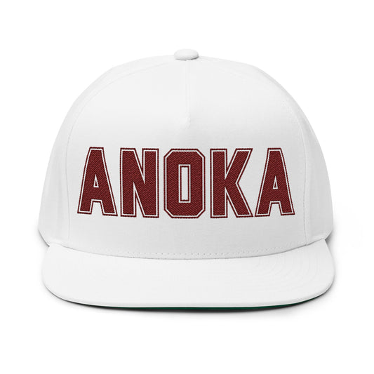 Anoka Tornadoes Flat Bill Cap