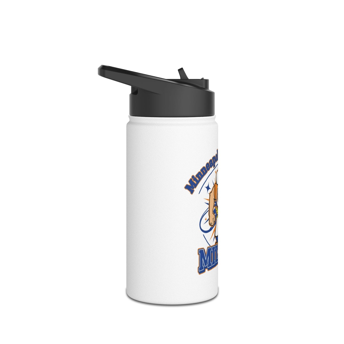 Minneapolis Washburn Millers Water Bottle, Motivational Hydration Bottle, Sports Water Bottle