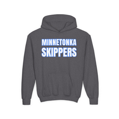 Minnetonka Skippers Youth Hoodie — Anchor Back Logo