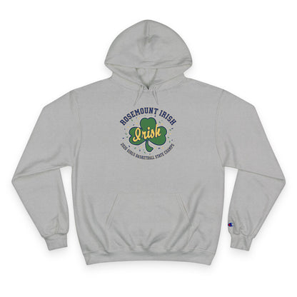 Girls Basketball Championship Hoodie — Rosemount Irish 2026