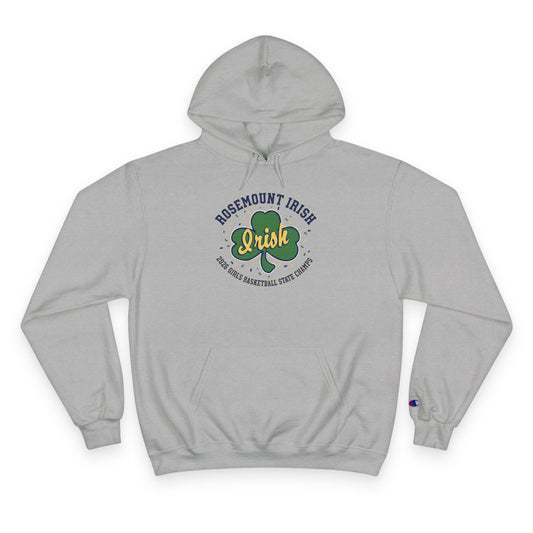 Girls Basketball Championship Hoodie — Rosemount Irish 2026