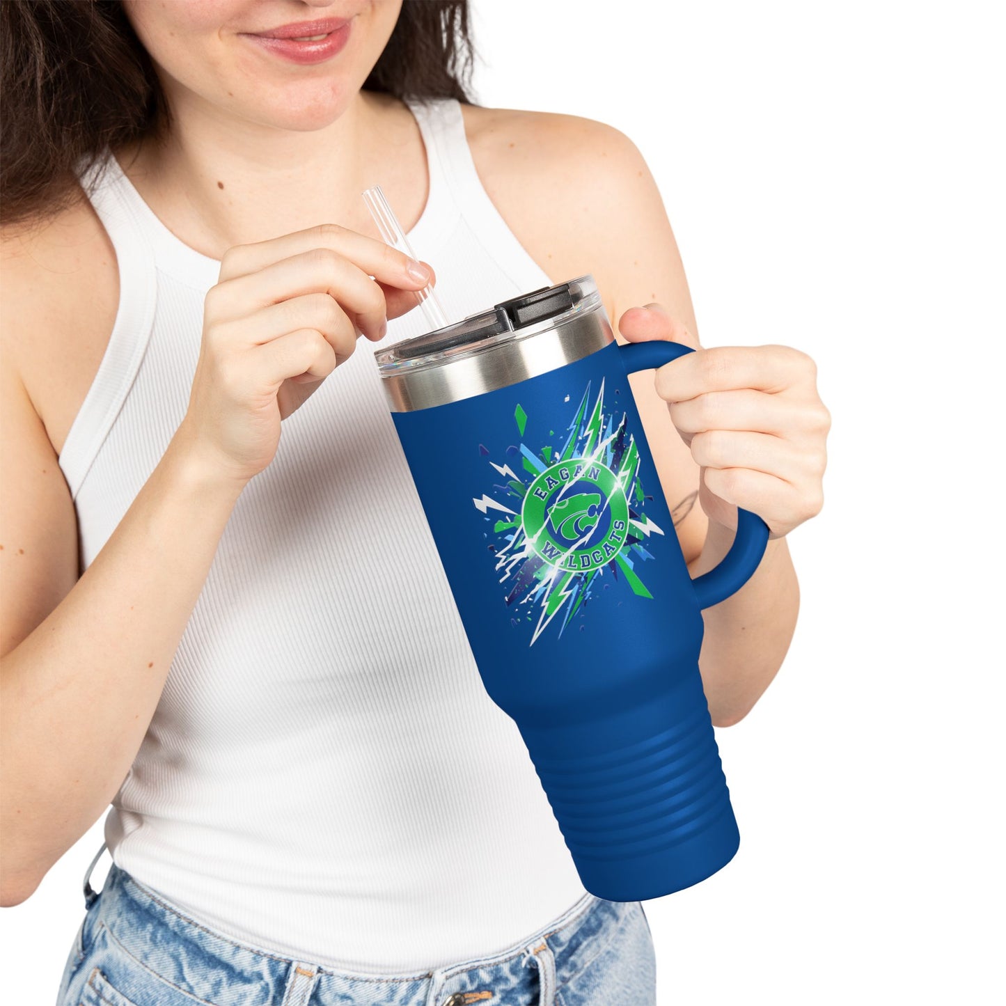 Eagan Wildcats Insulated Travel Mug – 40oz