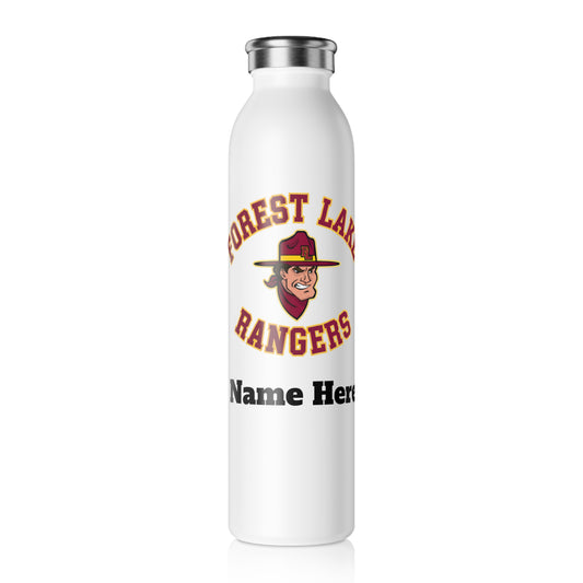 Forest Lake Rangers Slim Water Bottle —  Stainless Insulated Bottle