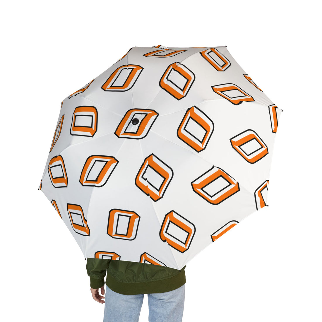 Osseo Orioles Stylish Foldable Umbrella - Compact Rain Protection