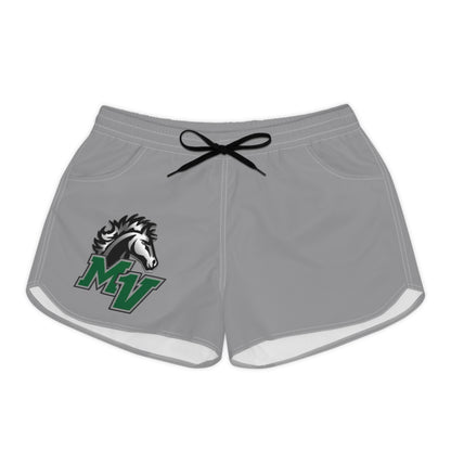 Mounds View Mustangs Women's Casual Grey Shorts