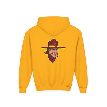 Forest Lake Rangers Youth Hoodie — Ranger Mascot Team Sweatshirt