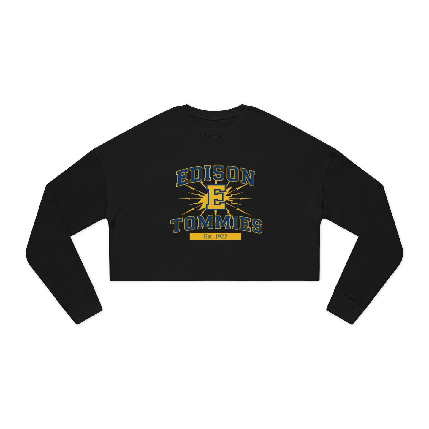 Minneapolis Edison Tommies Cropped Sweatshirt for Women - Trendy & Fun