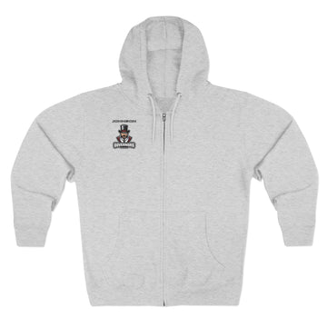 Saint Paul Johnson Unisex Zip Hoodie - Comfortable Everyday Wear with Johnson Governors Logo
