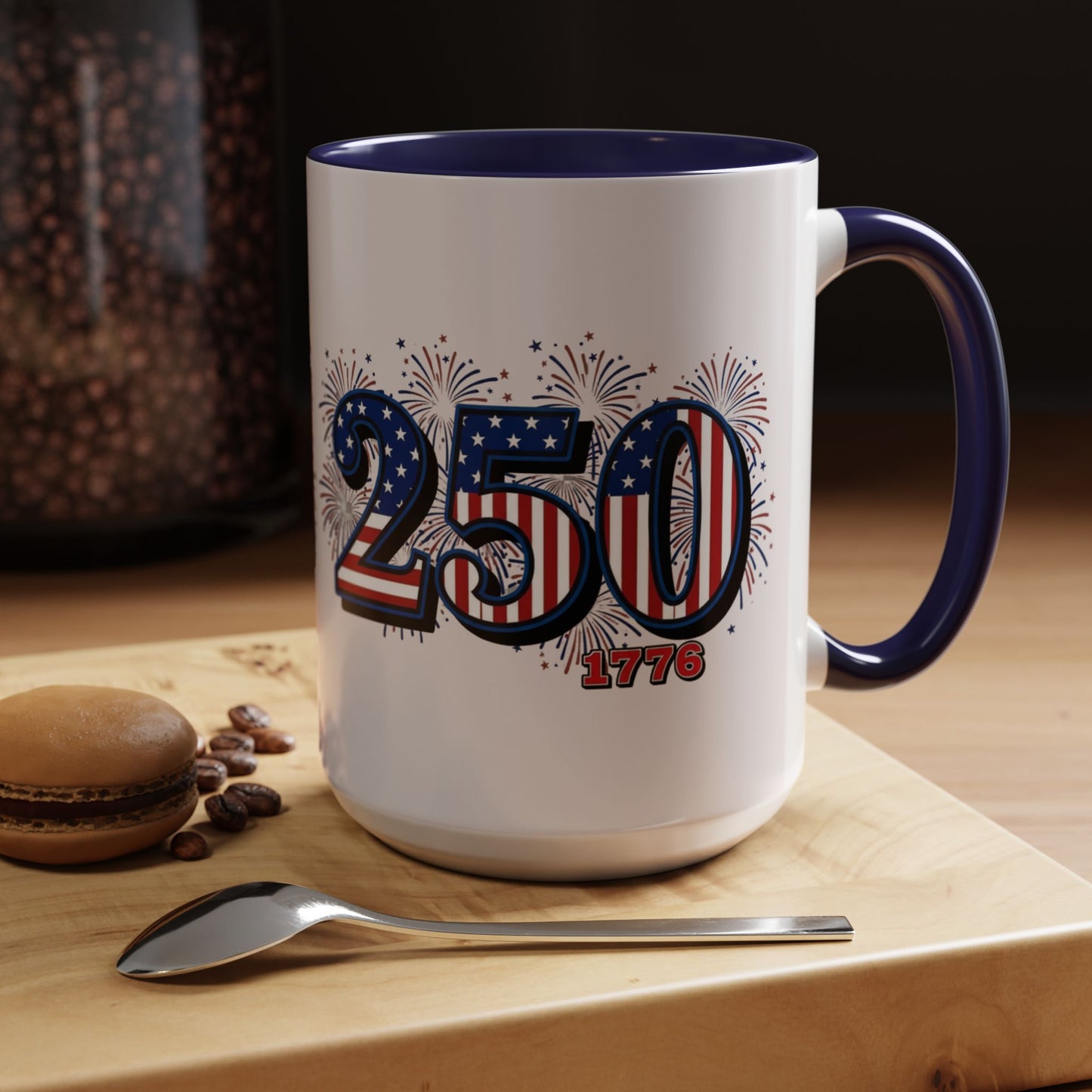 Patriotic Coffee Mug - Americas 250th Anniversary