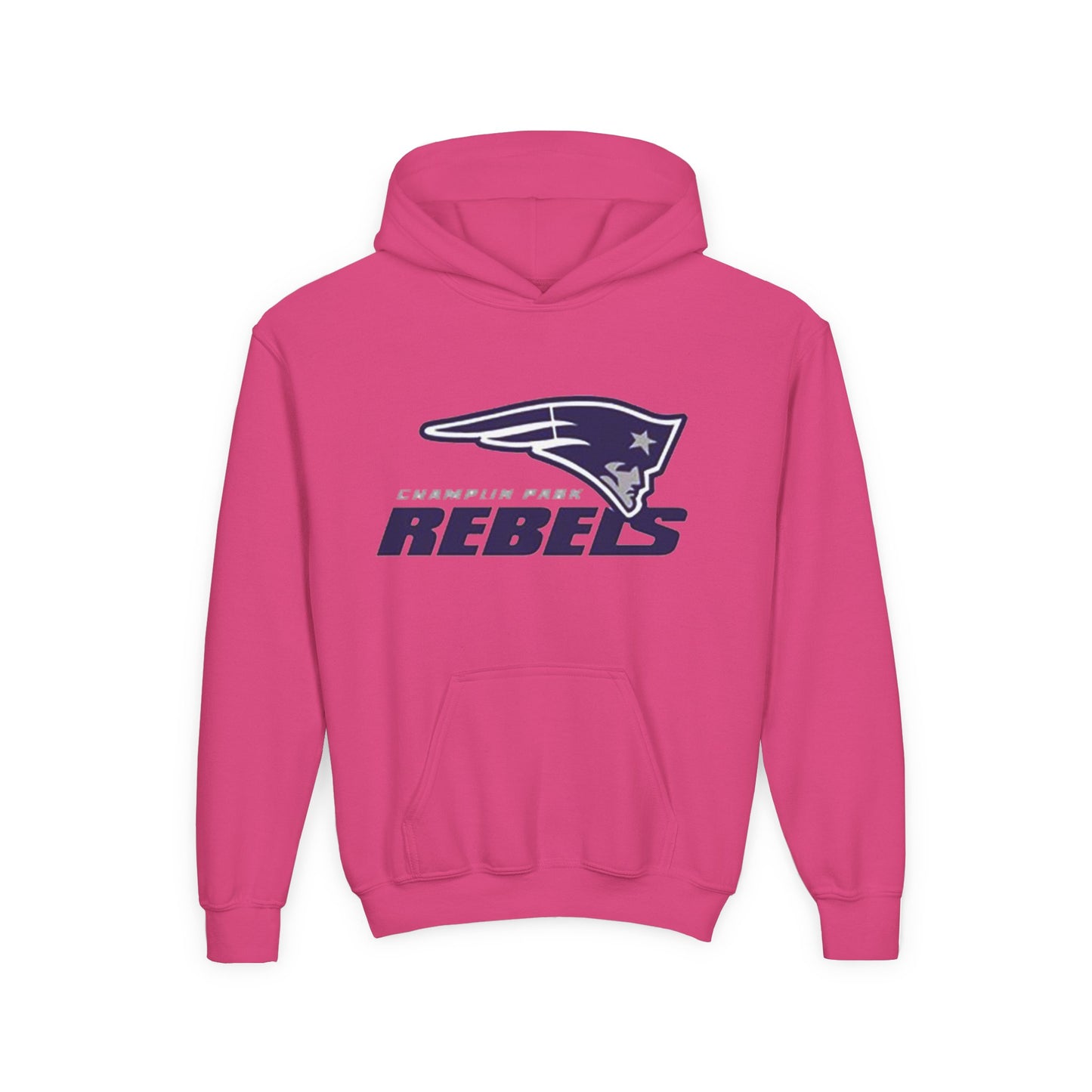 Champlin Park Rebels Youth Sporty Hoodie, Perfect for Casual Wear