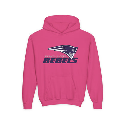 Champlin Park Rebels Youth Sporty Hoodie, Perfect for Casual Wear