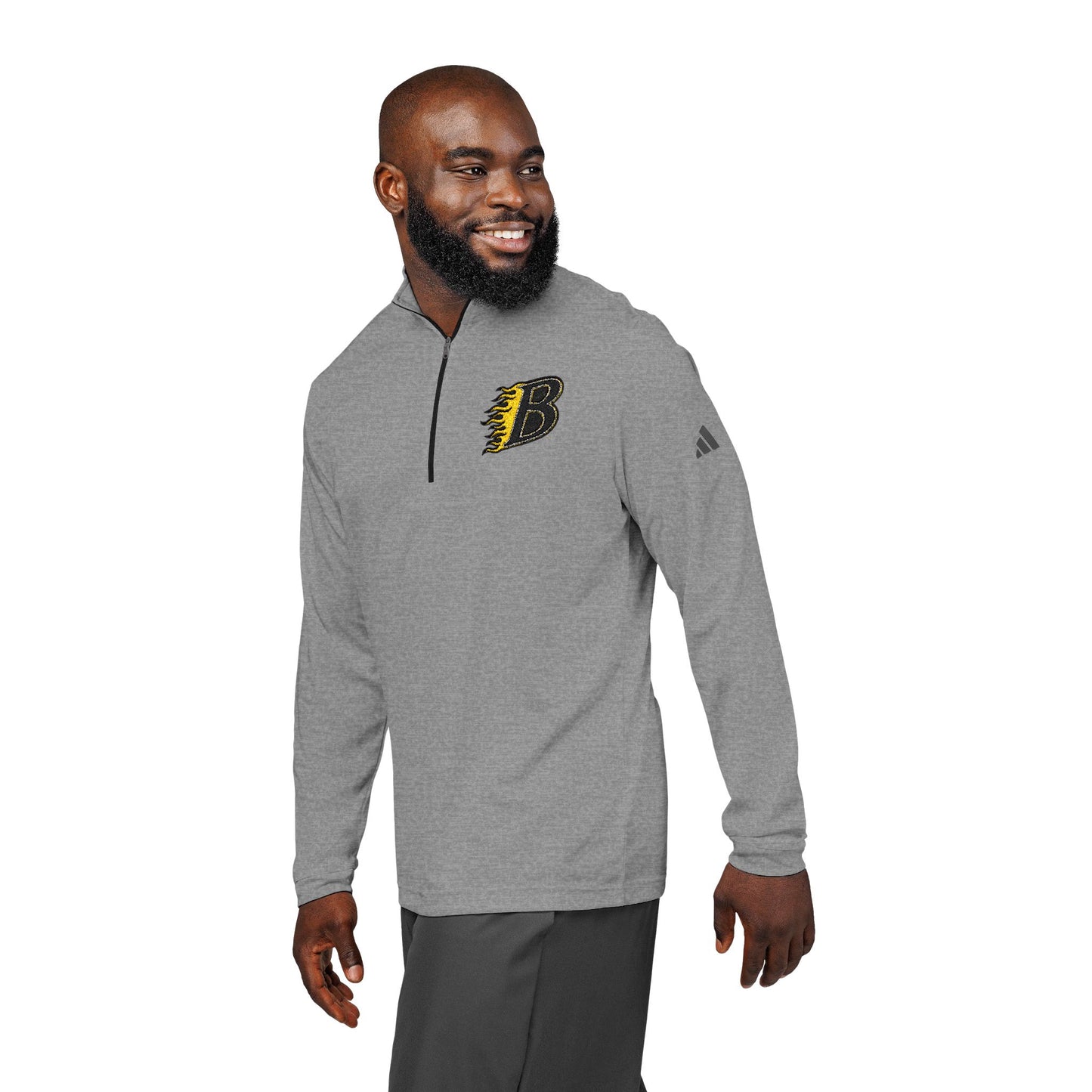 Burnsville Blaze Quarter-Zip Pullover — adidas® Performance Golf Top