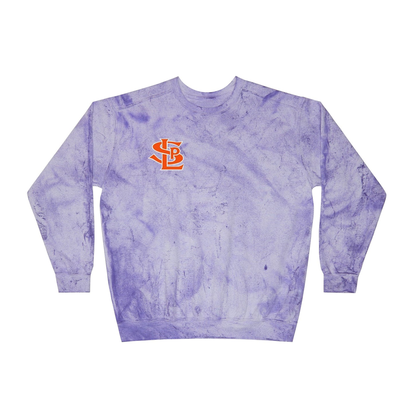 Saint Louis Park Orioles Color Blast Crewneck Sweatshirt for a Vibrant Vibe, Unisex Tie-Dye Fashion