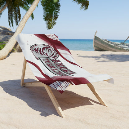 Anoka Tornadoes Beach Towel
