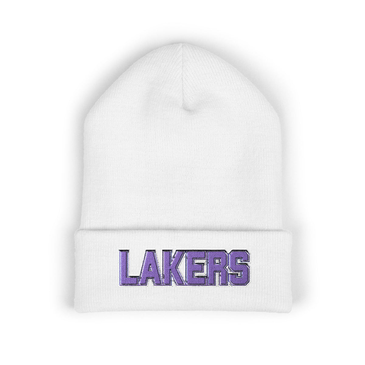 Minneapolis Southwest Lakers Classic Cuffed Beanie Hat - Varsity Text Logo