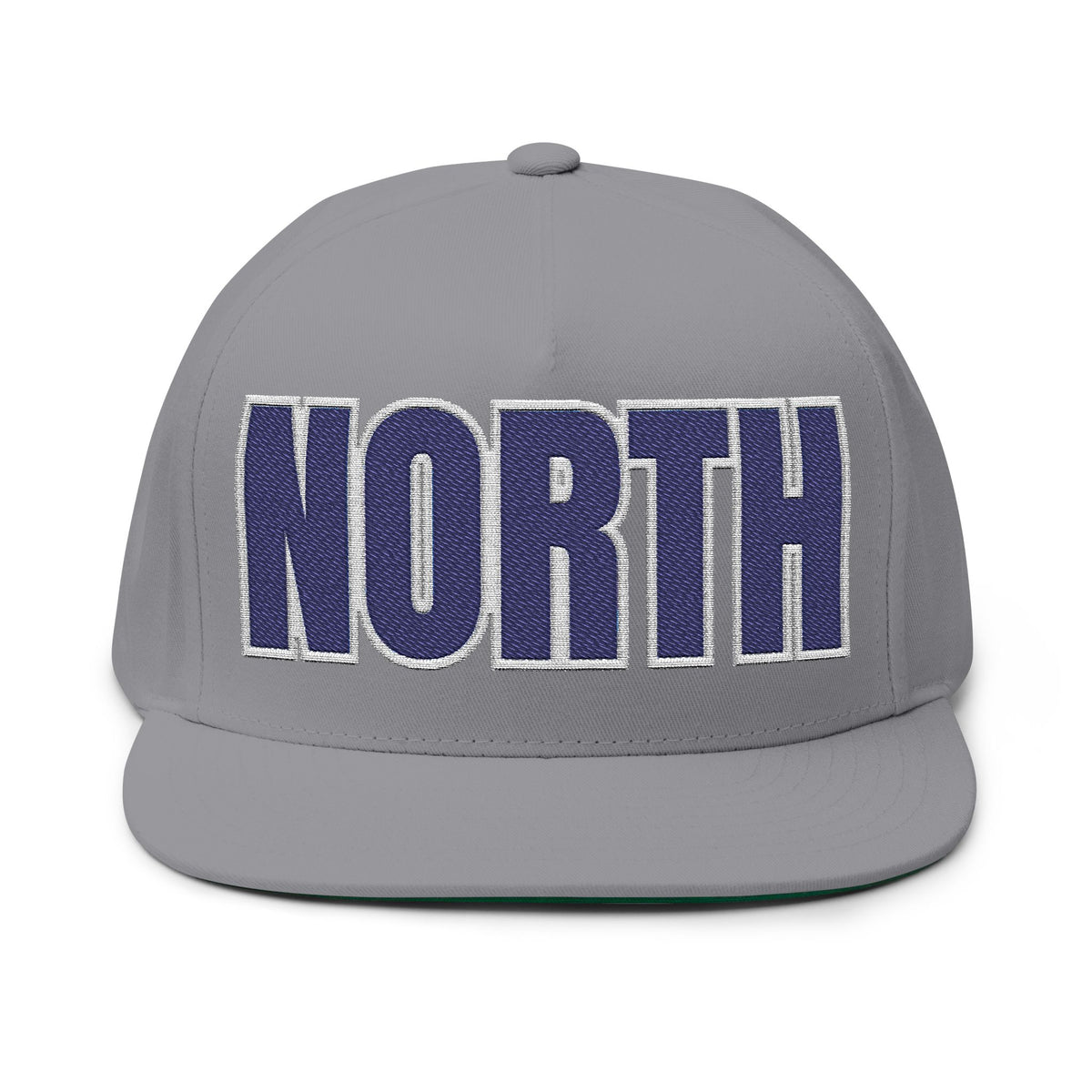 Minneapolis North Embroidered Flat Bill Cap