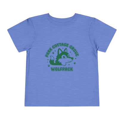 Park Wolfpack Toddler Short Sleeve Tee - Fun & Playful Kids' Shirt