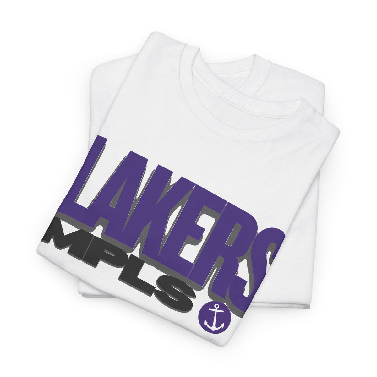Minneapolis Southwest Lakers MPLS Graphic Tee - Purple & Black Fan Shirt