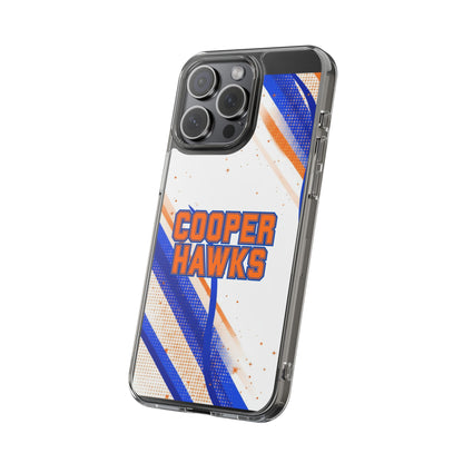 Robbinsdale Cooper Hawks Clear Phone Case - Stylish & Durable Protection