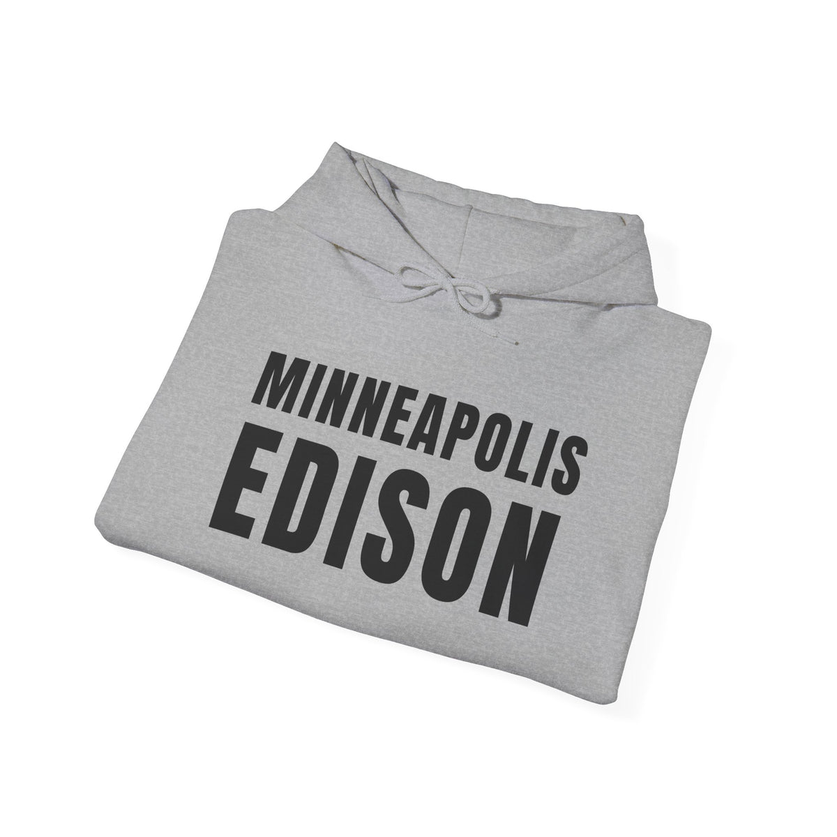Minneapolis Edison Ironman Hoodie — Classic School Logo Pullover