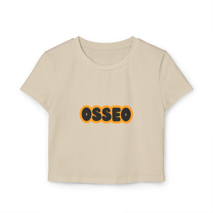 Osseo Orioles Women’s Baby Tee - Retro Graphic Top for Casual Vibes