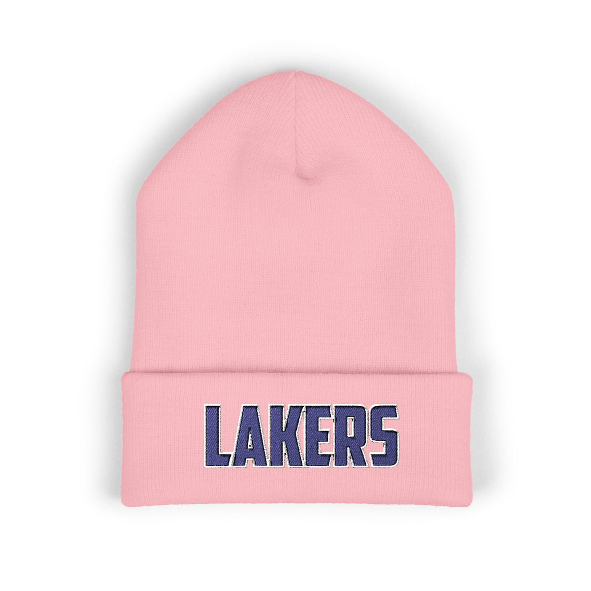 Minneapolis Southwest Lakers Classic Cuffed Beanie Hat - Varsity Text Logo