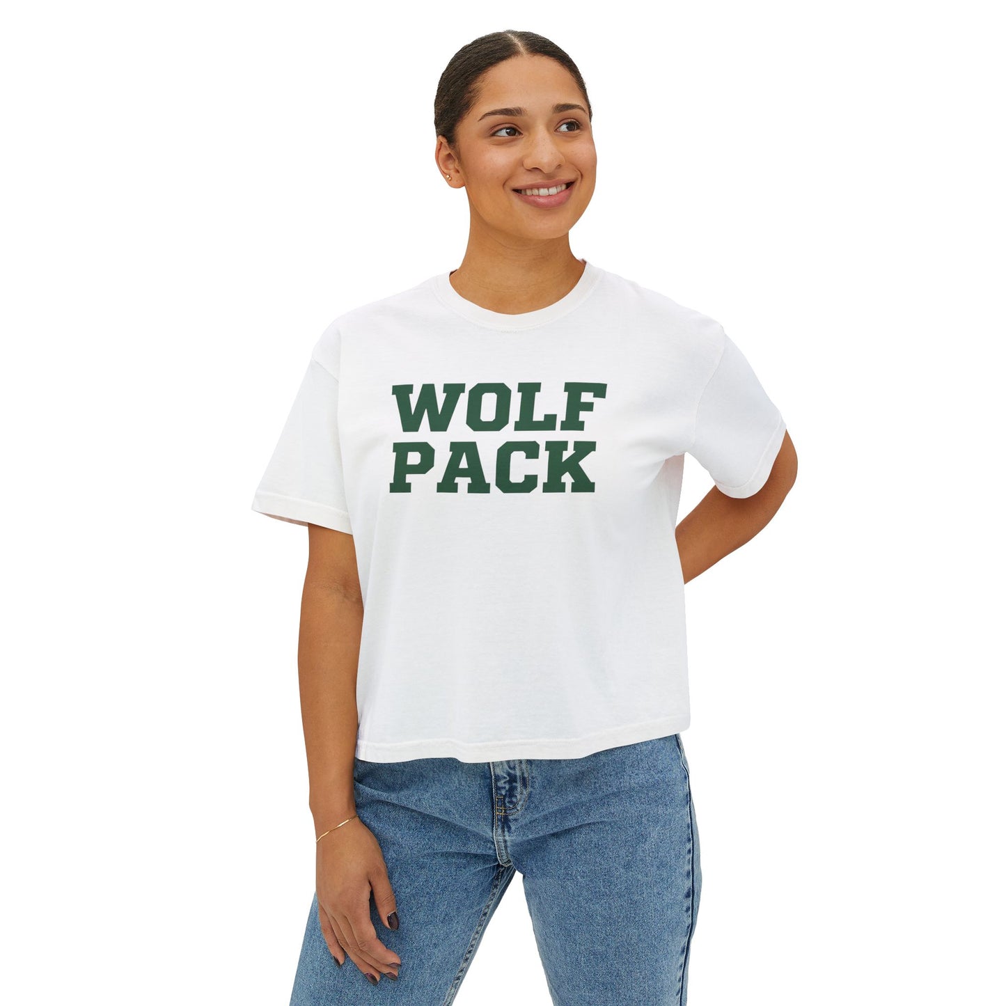 Park Cottage Grove Wolfpack Casual Women's Boxy Tee