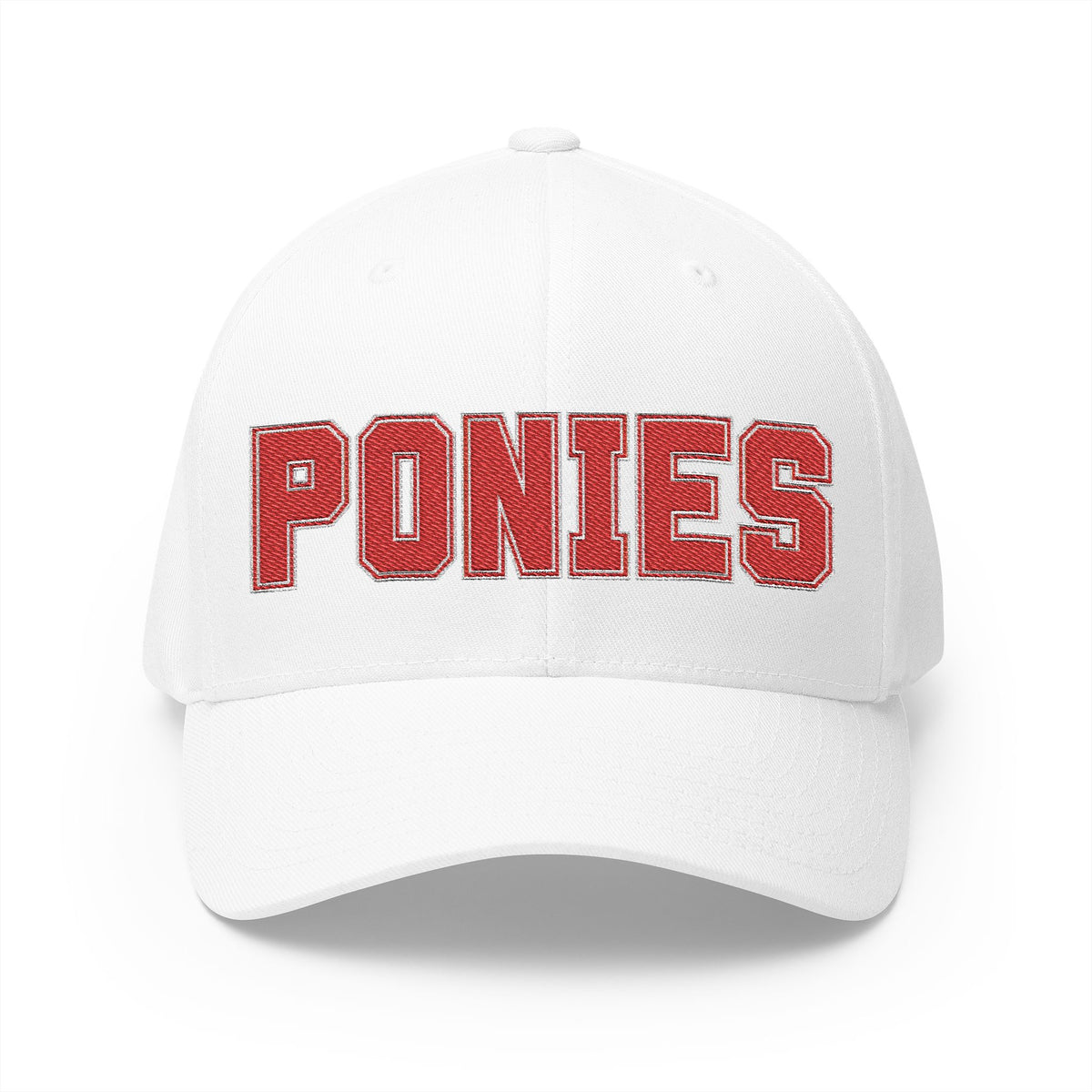 Stillwater Ponies Embroidered Cap - Structured Baseball Hat