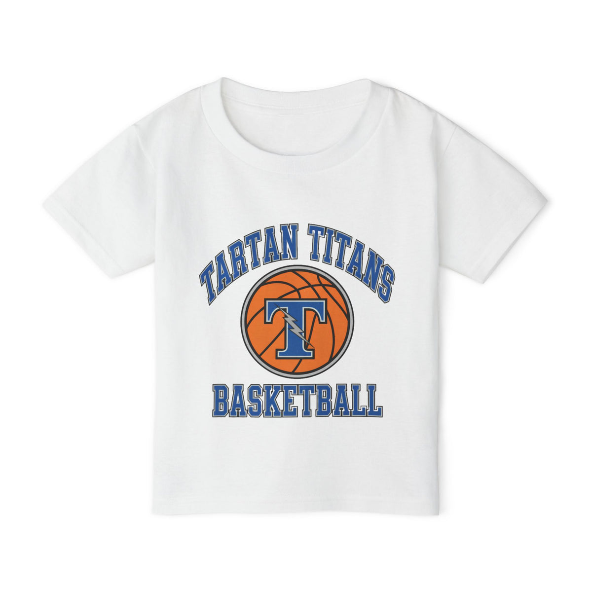 Tartan Titans Basketball Toddler T-Shirt