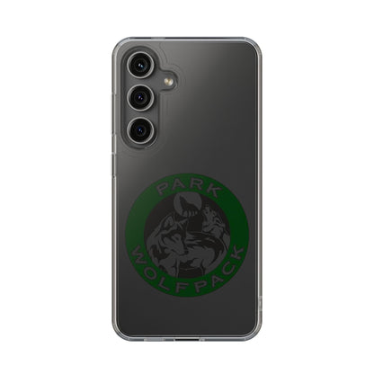 Custom Clear Phone Case - Park Wolfpack Design