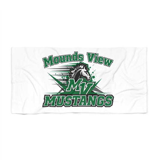 Mounds View Mustangs Beach Towel - Fun and Stylish Summer Essential for Beach Lovers