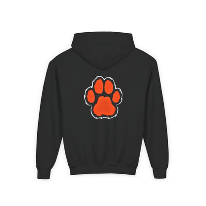Farmington Tigers Youth Hoodie — School Spirit Sweatshirt with Paw Logo