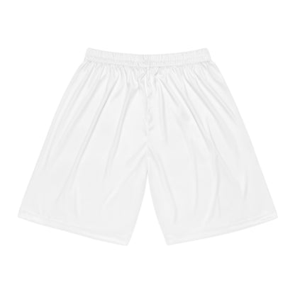 Apple Valley Eagles Men's White Basketball Shorts - Comfortable Athletic Wear