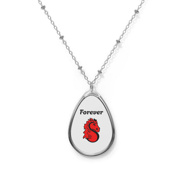 Stillwater Ponies Oval Necklace