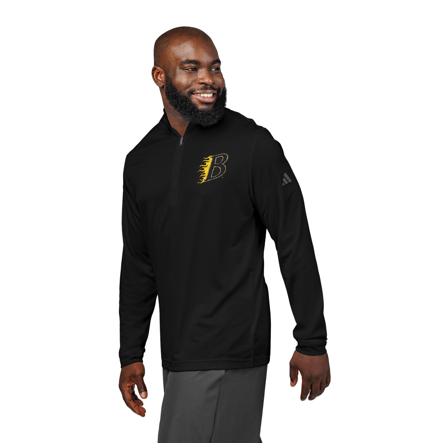 Burnsville Blaze Quarter-Zip Pullover — adidas® Performance Golf Top