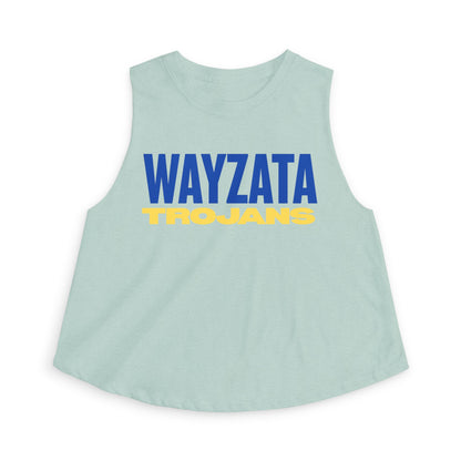 Copy of North Polars Crop Top — Retro Script Athletic Women's Tank